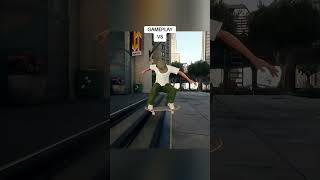 Gameplay vs FPV #skate #skateboarding #skate4