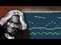 How 808 Mafia Makes Aggressive-Dark Melodies | FL Studio