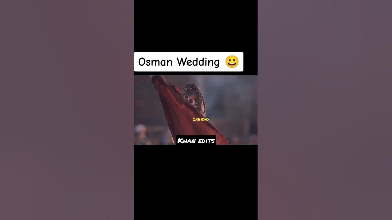 Osman wedding ️ ️| Osman 💥 malhun| malhun hatun dance 😘 #trendingshorts ...