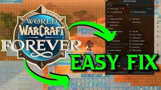 FIX WoW Forever Settings NOW