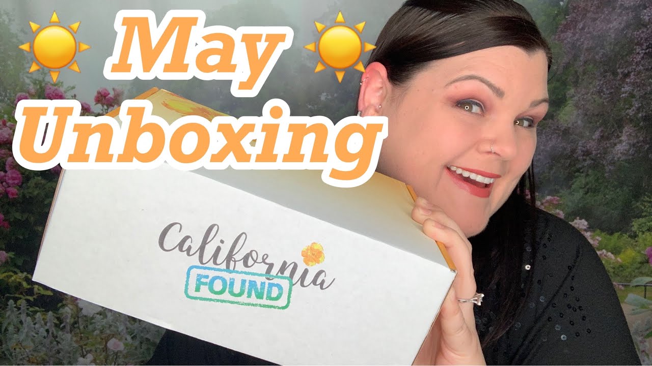California Found ☀️ May Unboxing +Coupon Code YouTube