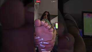 Italian Girl Feet and Soles Close Up