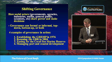 Terry Hughes - Shifting baselines and failing governance