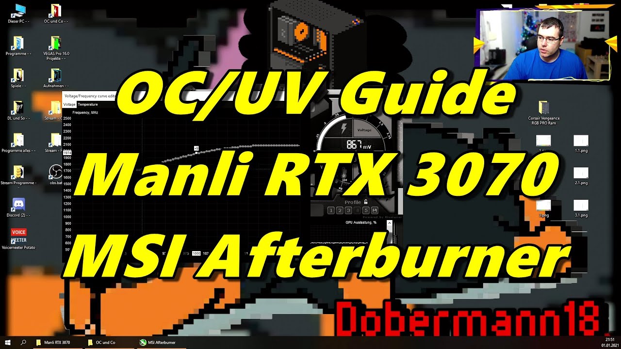Tutorial/Guide | Manli GeForce RTX 3070 | Overclocking/Undervolten