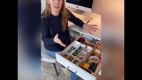 Organizing Your Junk Drawer