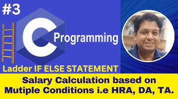 How to calculate net salary? || C Programming || C Tutorial || If Else Statement #clanguage