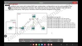 CCNP BGP PEER GROUP