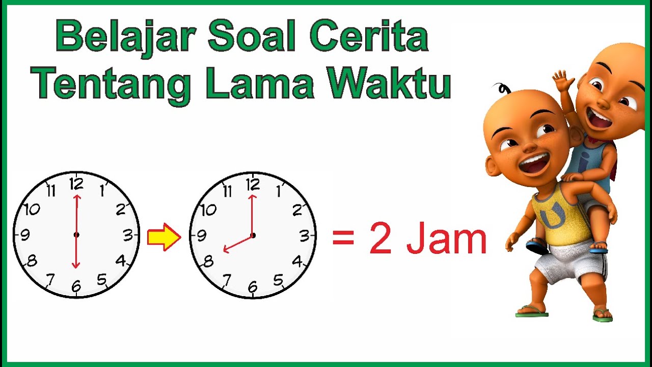 Soal Jam Bahasa Inggris