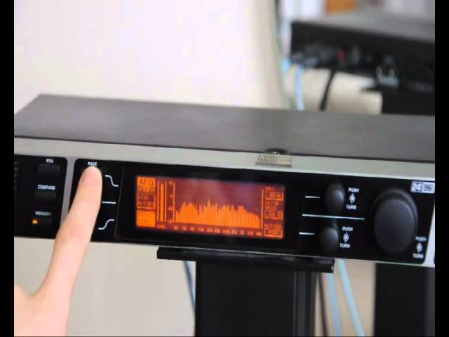 DEQ2496 Room Correction EQ Guide - YouTube