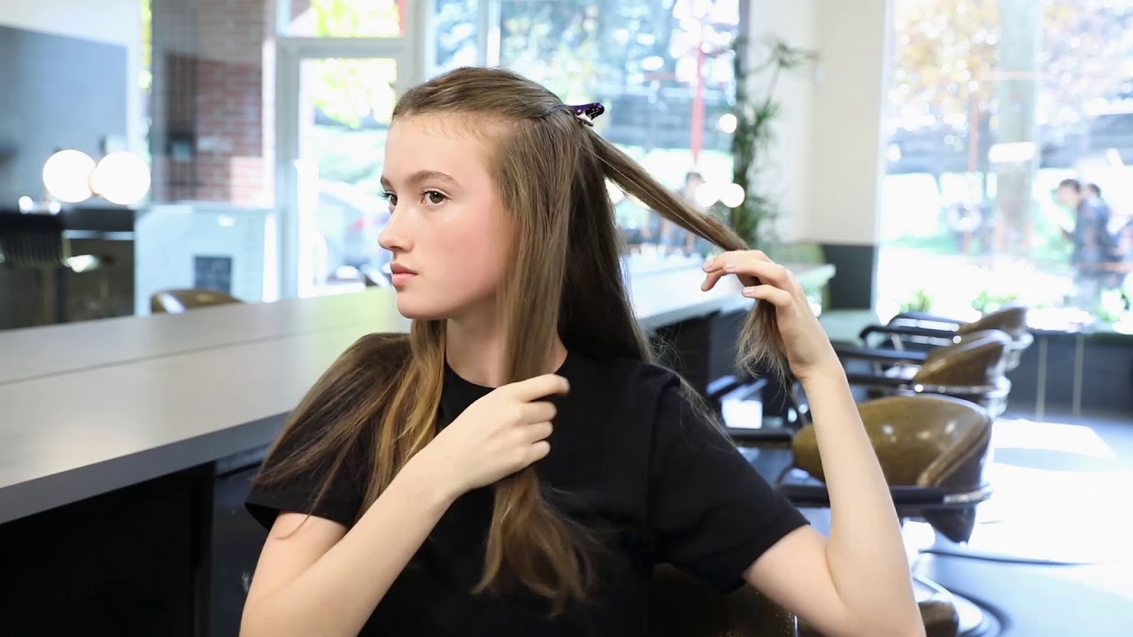 DIY Flat Iron Waves - How To With AG - YouTube