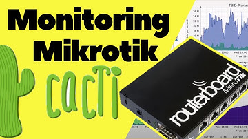 Monitoring Mikrotik Dengan Cacti MRTG (Bandwidth, Traffic, CPU, Suhu, RAM, dll)