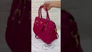 Prada Tessuto Gaufre 2-way Bag Prada Tessuto Gaufre 2-way Bag