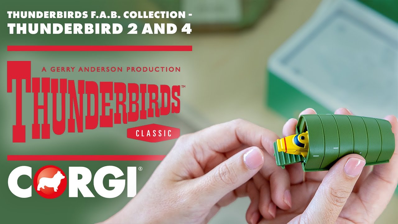 Thunderbirds Thunderbird 2 & 4 Matchbox 1994 - MOC Traces D'usage