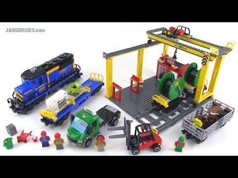 drøm underviser kuvert LEGO City 60052 Cargo Train set review! Summer 2014 - YouTube