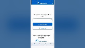 Tutorial Kontrol Jarak Jauh dan Transfer File Menggunakan Aplikasi Team Viewer