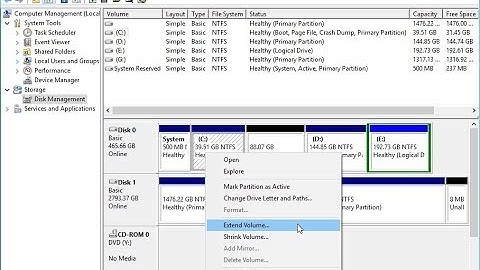 How To Partition, Combined, Shrink, Extend Hard Drive | Disk Management