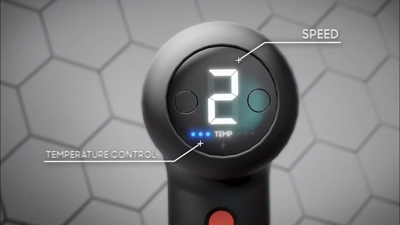 Sharper Image Powerboost Pro+ Hot & Cold Massage Gun Available Now at