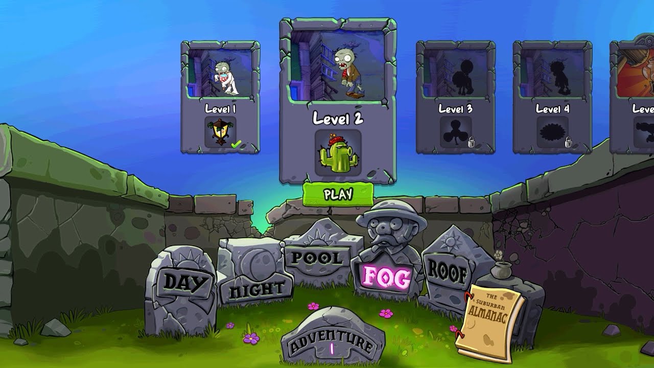 THE FOG IS GETTING WORSE… 🌫️😨 PvZ Level 2 