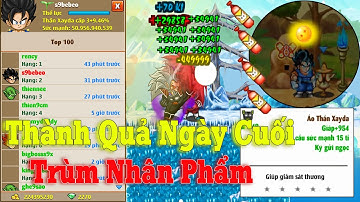 Ngọc Rồng Online - Thành Quả Up Cold Đua Top S9bebeo...Nhân Phẩm Vô Cực Với X10 Capsule Trung Thu