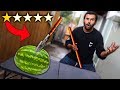 I Bought The WORST Rated WEAPONS On Amazon!! (1 STAR) *YOU HAVE TO BE KIDDING ME!*