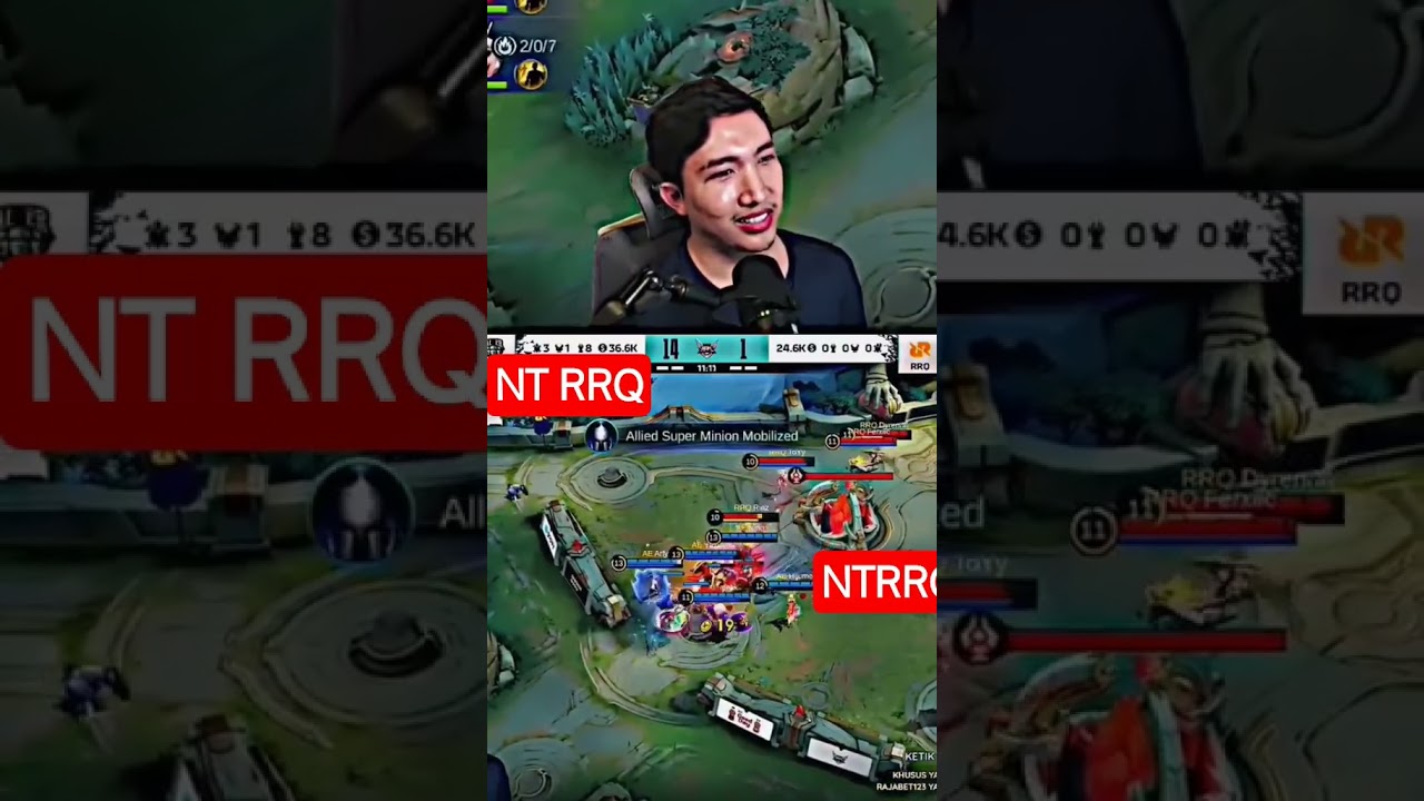 Reaction Lemon lihat RRQ dbantai Alter ego 2-0 . RRQ gda game play. 