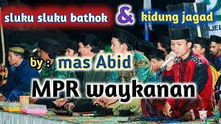 Download lagu suara vokalisnya bikin candu,sluku sluku bathok - kidung jagad by mas abid,MPR waykanan