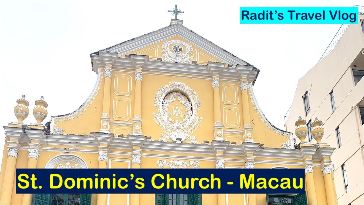 St. Dominic's Catholic Church Macau - Gereja Katolik di Makau #macau #macao #church #vlog #travel