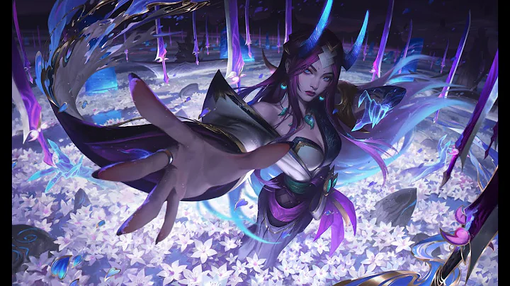 Spirit bloosom Irelia splash painting process thumbnail