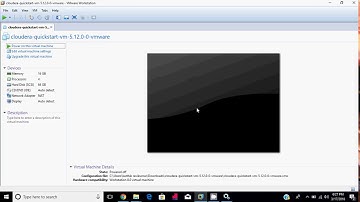Internal Error in Cloudera VM Ware