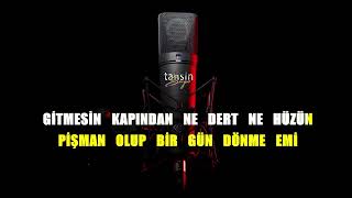 Samet Burak Ay - Gülme Emi Karaoke Md Altyapı Cover Lyrics Hq