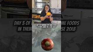 Day 3 of burning off game foods in their games to lose weight 💪
