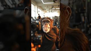 “Monkey Gym Vlog 💪🔥 | Cinematic Fitness Shots | Funny Gym Moments”