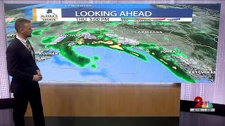 Widespread rain returns to Southcentral