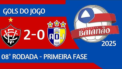 VITÓRIA 2X0 ADJ JEQUIÉ, CAMPEONATO BAIANO 2025