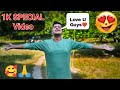 1000 subscriber special  1k subscribers complete ho gaya  thank you all family 