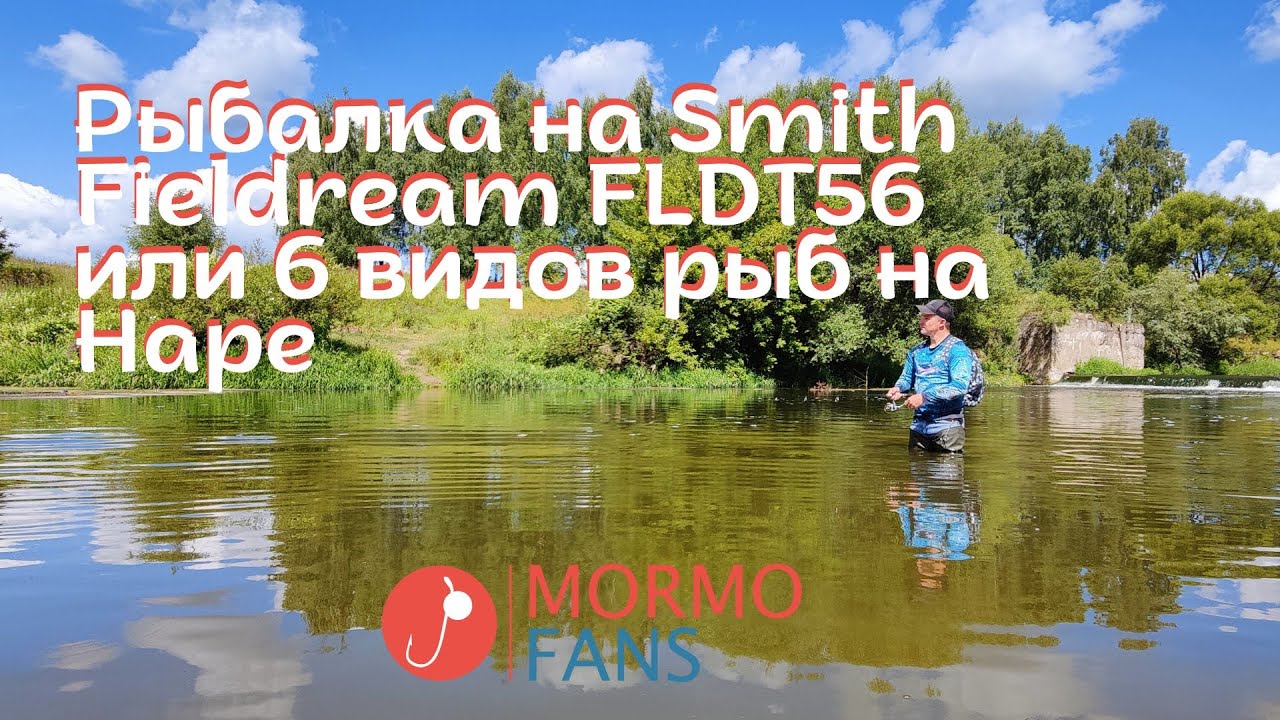 Рыбалка на Smith Fieldream FLDT56 или 6 видов на Наре - YouTube