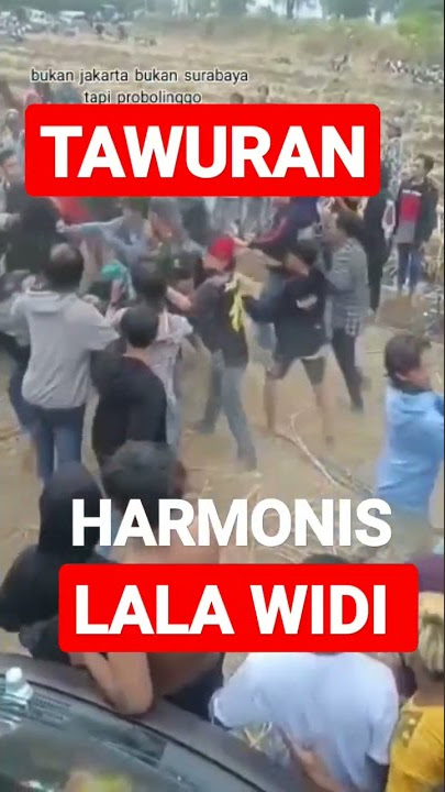 FULL TAWURAN LALA WIDI LIVE LAPANGAN SUMBER BULU PROBOLINGGO