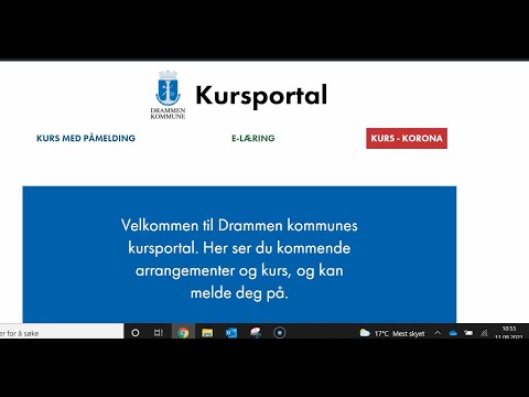 Påmelding - kursportalen