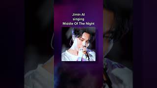 Jimin AI covers (in the middle of the night) Resimi