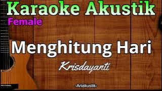 Krisdayanti - Menghitung Hari || Karaoke Akustik Cover