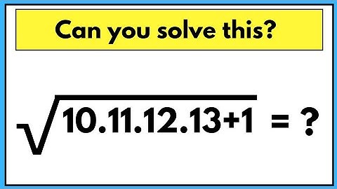 Nice Square Root Problem || No Calculator Allowed || Olympiad Maths Problem ||