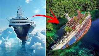 Арктический лайнер зашел в бухту на тропическом острове, но то что случилось после, не ожидал никто!