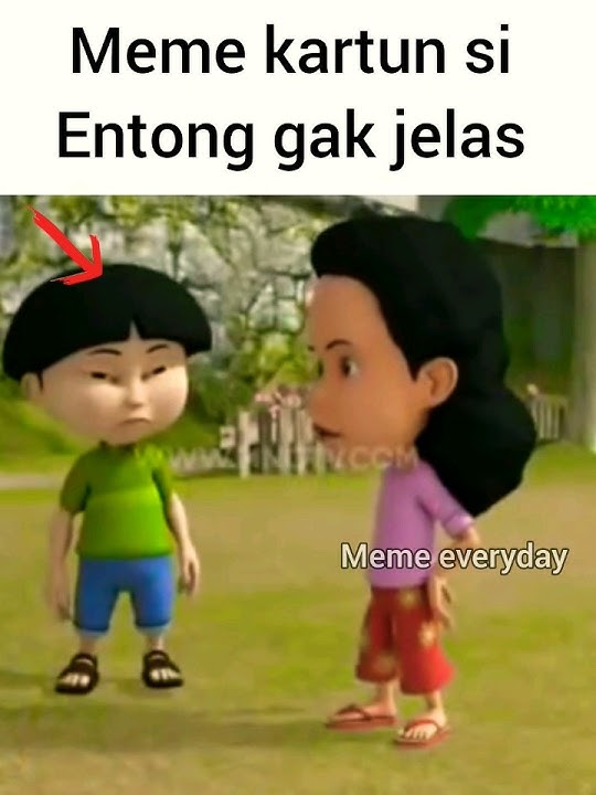 Street children cartoon meme