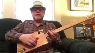 jaime garcia 4 string humbucker cigar box guitar