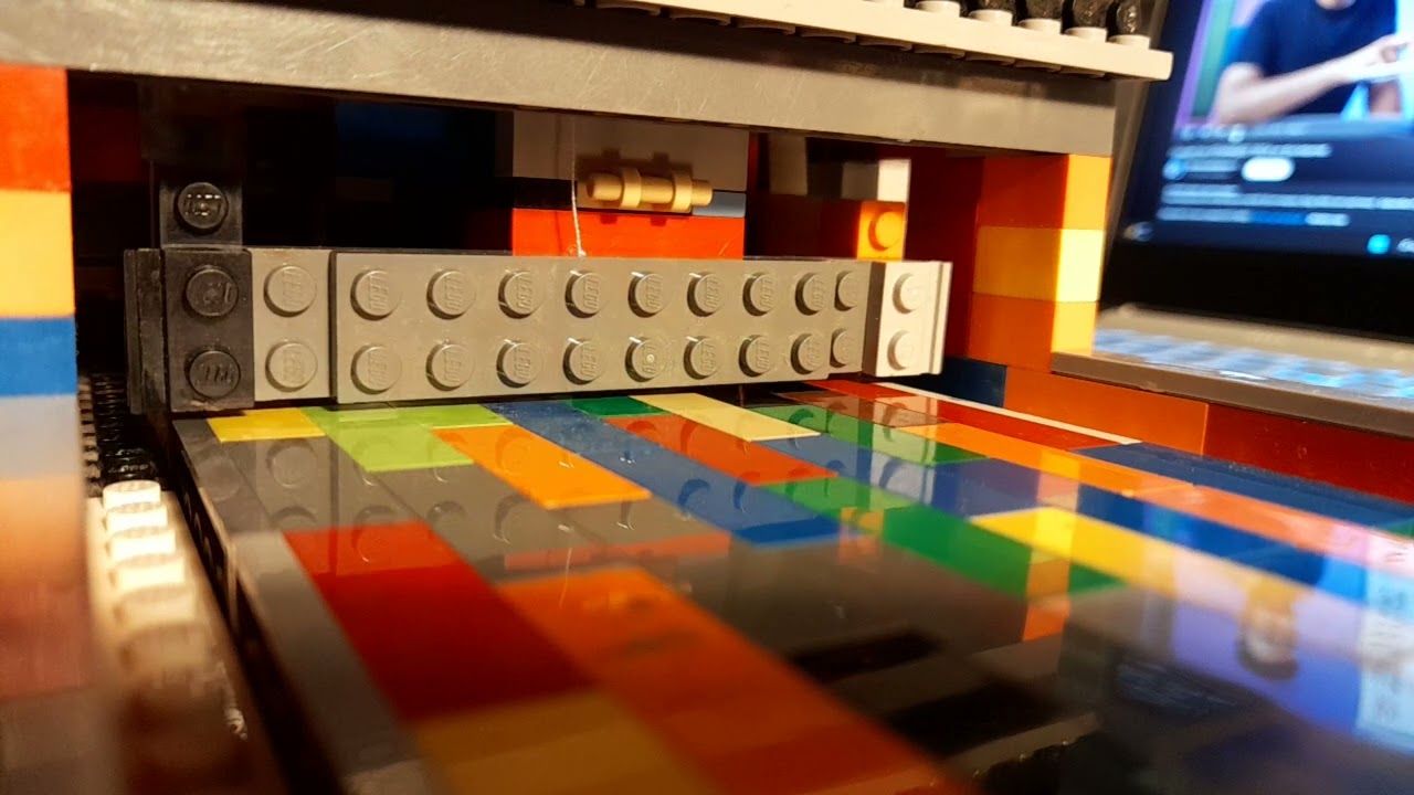 Mini lego bowling pinsetter 4.0 YouTube