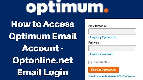 How to Access Optimum Email Account - Optonline.net Email Login