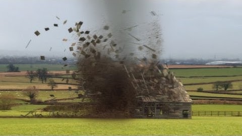 Barn Tornado (1/11) - Introduction - 3ds Max Particle Flow Tutorial - Advanced