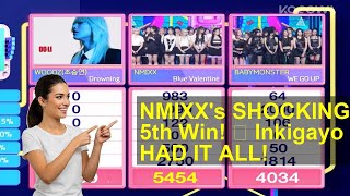 NMIXX's SHOCKING 5th Win! 🔥 Inkigayo HAD IT ALL!