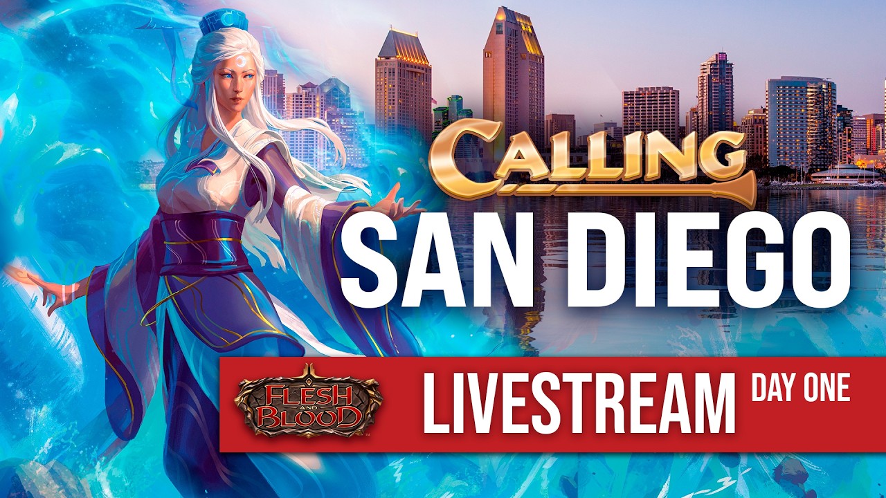 🔴 Day 1 Calling San Diego | Silver Age Flesh and Blood 