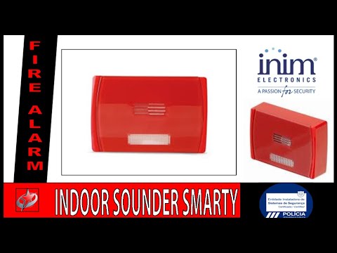 Fire Alarm Indoor Sounder Test from INIM Electronics / Sirene Interior ...